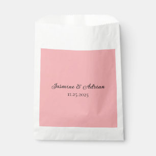 Bubblegum Blush Wedding Favour Bags