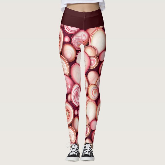 Bubblegum Bubbles Leggings (Front)