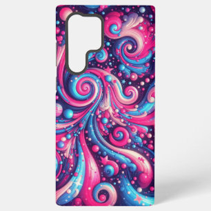 Bubblegum Galaxy - Cosmic Twist Samsung Galaxy Case