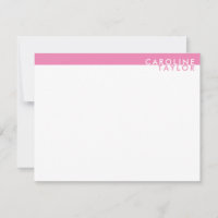 Bubblegum Pink Band Simple Girly