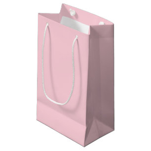 Bubblegum Pink Pretty And Yummy Solid Colour Small Gift Bag