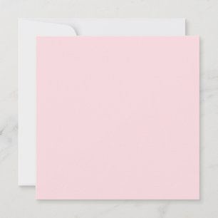 Bubblegum Pink Solid Colour  Card