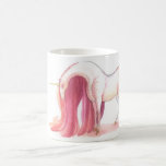 Bubblegum Unicorn mug<br><div class="desc">Watercolored Bubblegum Unicorn <3</div>