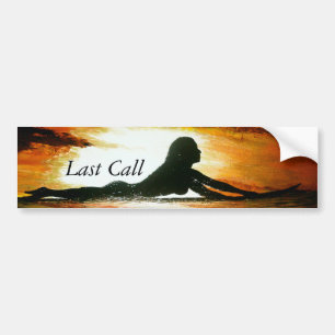 Bubblepacific bumper stickers, last call sticker