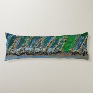 Bubblepacific pillows, palm tree island body cushion