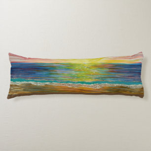 Bubblepacific pillows, wave same on 2 sides body cushion