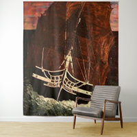 Bubblepacific wall tapestry