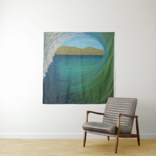 Bubblepacific wall tapestry