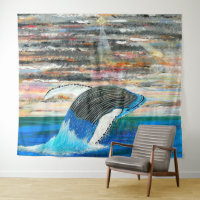 Bubblepacific wall tapestry