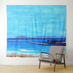 Bubblepacific wall tapestry