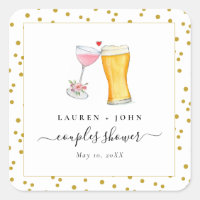 Bubbles and Brew Couples shower