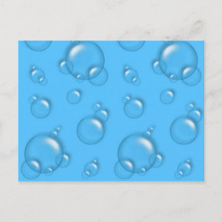 Bubbles Background PostCard! Postcard