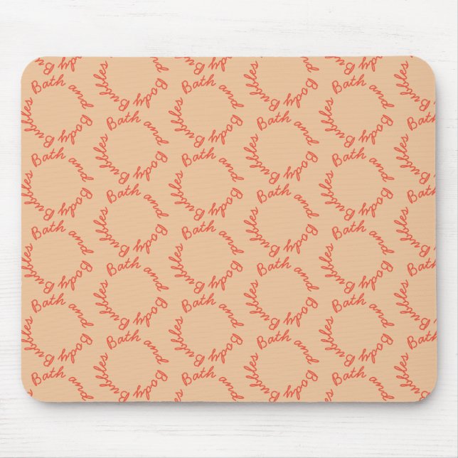 Bubbles bath and Body from Orphan Black Mouse Pad (Front)