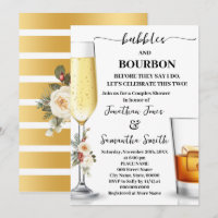 Bubbles & Bourbon Before I do Winter Shower