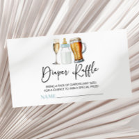 Bubbles Brews Diapers Baby Shower Diaper Raffle
