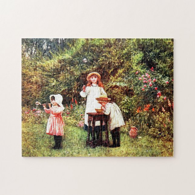 Bubbles by Helen Allingham Jigsaw Puzzle (Horizontal)
