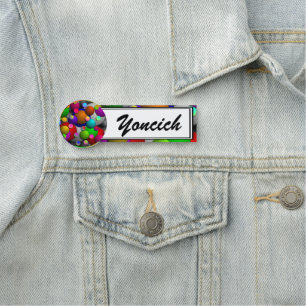 Bubbles by Kenneth Yoncich Name Tag