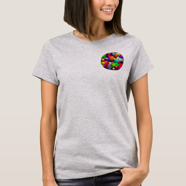 Bubbles by Kenneth Yoncich T-Shirt (Front)