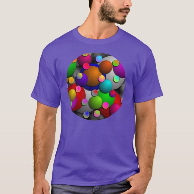 Bubbles by Kenneth Yoncich T-Shirt (Front)