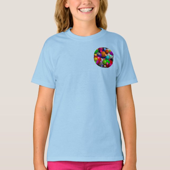 Bubbles by Kenneth Yoncich T-Shirt (Front)