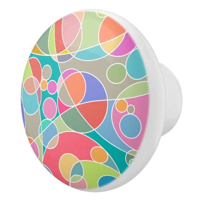 Bubbles Ceramic Knob (Right)