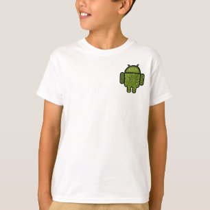 Bubbles Doodle Character for the Android™ robot T-Shirt