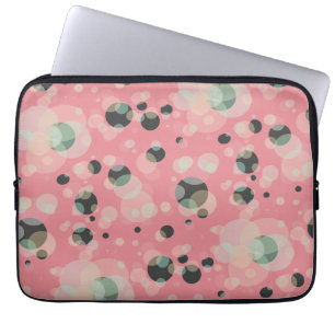 BUBBLES elegance on any Colour Laptop Sleeve