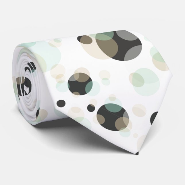 BUBBLES elegance on any Colour Tie (Rolled)
