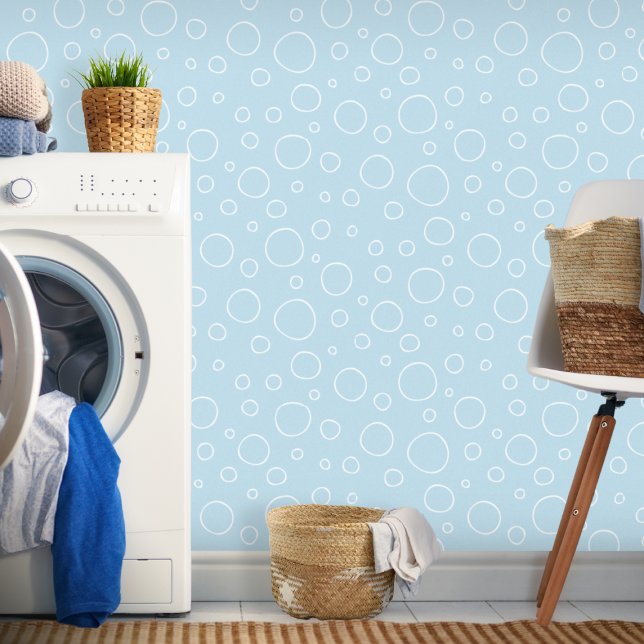 Bubbles Every Where White Wallpaper (Creator Uploaded)