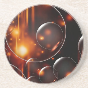 Bubbles in Headlights Coaster