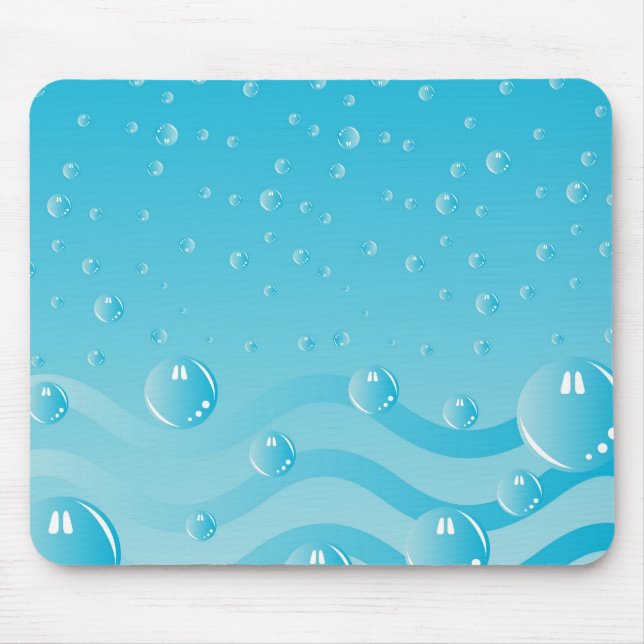 Bubbles IV Mouse Pad (Front)