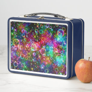 Bubbles Metal Lunch Box