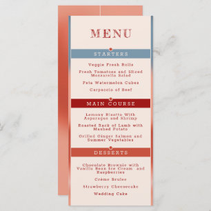 Bubbles of Love: Compact Wedding Menu