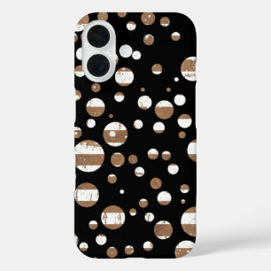 Bubbles on Black iPhone 16 Case