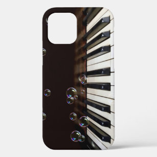 Bubbles on Piano iPhone 12 Case