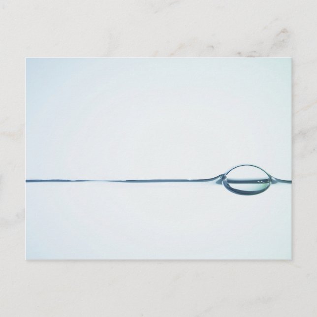 Bubbles on Water Surface Postcard (Front)