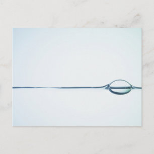 Bubbles on Water Surface Postcard