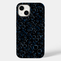 Bubbles Pattern 01.FR.b Black BG