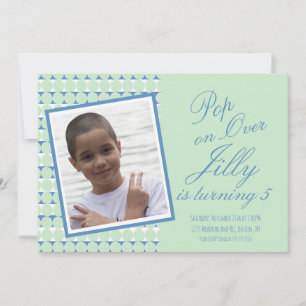 Bubbles Pop Over Theme Boys Birthday Party 