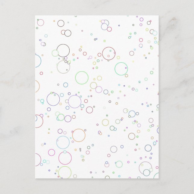 Bubbles Postcard (Front)