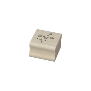 Bubbles Rubber Stamp