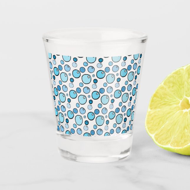 Bubbles Shot Glass (Front)