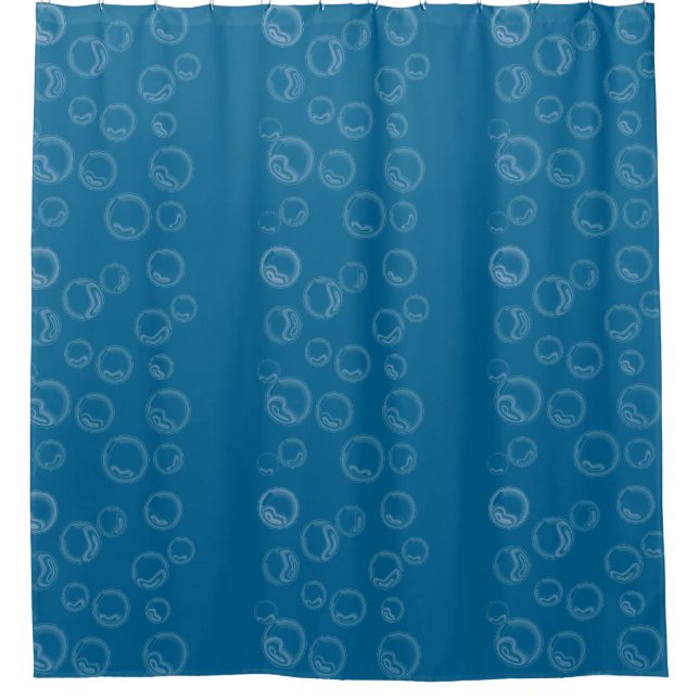 Bubbles Shower Curtain (Front)