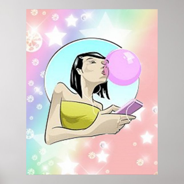 Bubbles & Stars - poster (Front)
