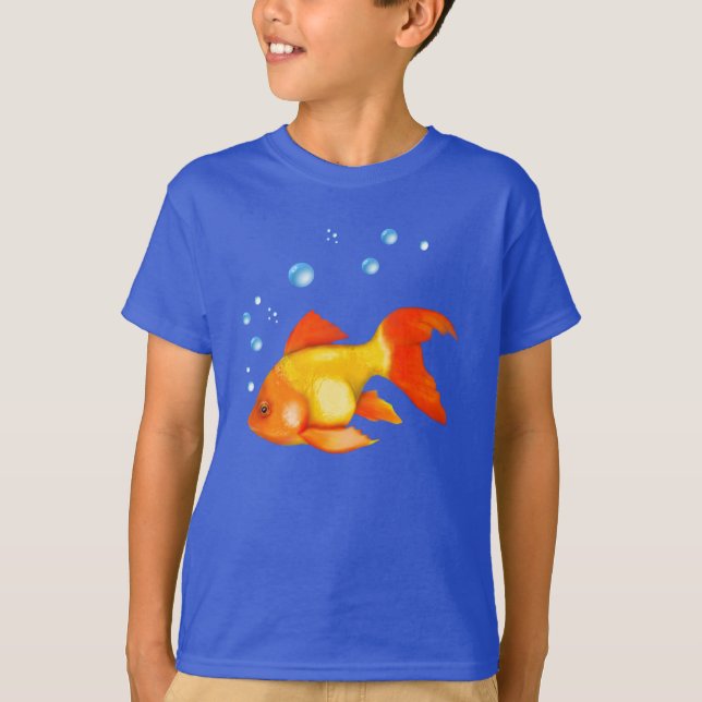 Bubbles the Goldfish T-Shirt (Front)