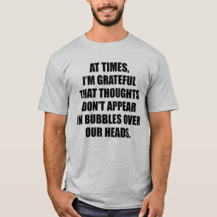 Bubbles Thoughts T-Shirt