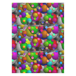 Bubbles (Tiled) by Kenneth Yoncich Tablecloth