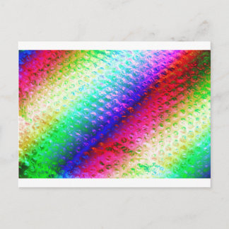 Bubblewrap psychadelia postcard