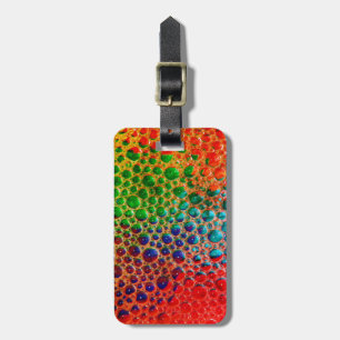 bubbling - luggage tag