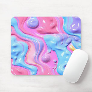 Bubbling Plastic Abstract Mouse Pad